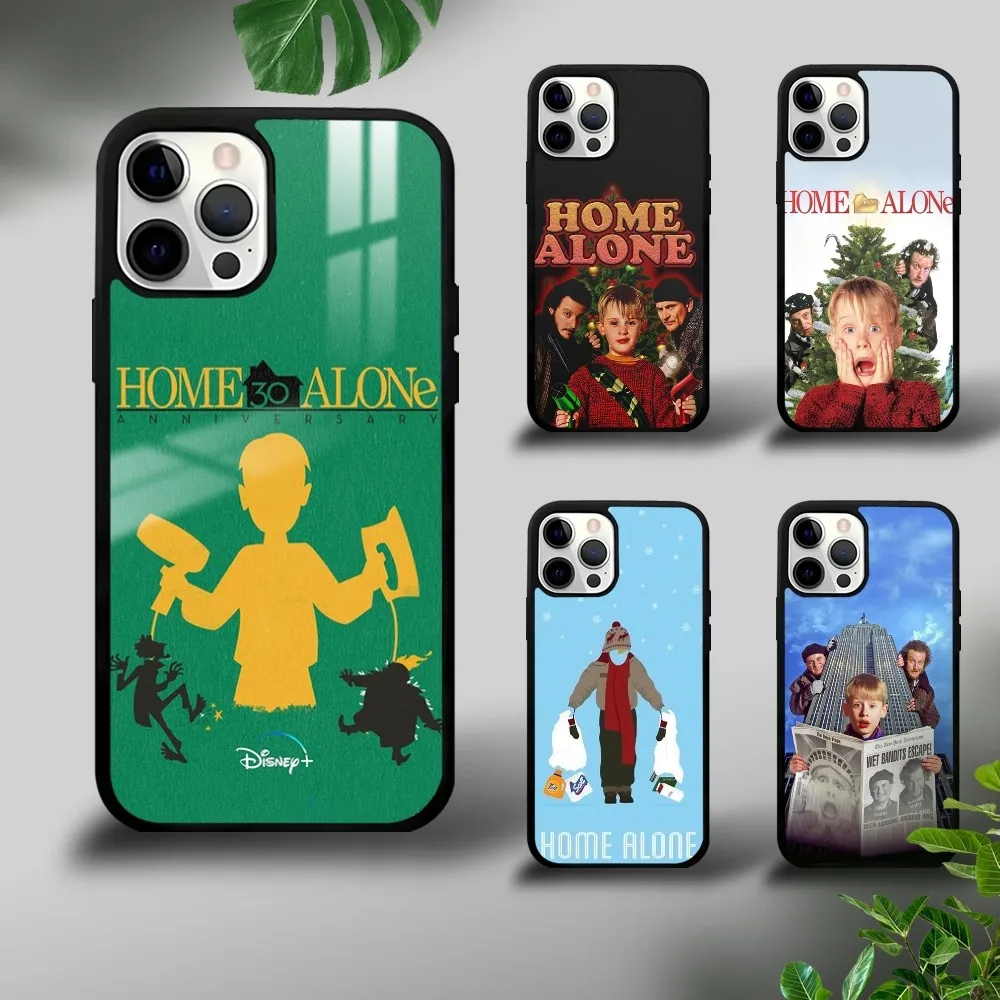 

H-Home Alone Movie Phone Case For iPhone 16 15 14 13 12 11 Pro Xs Max Mini Plus Celulares Hard Funda