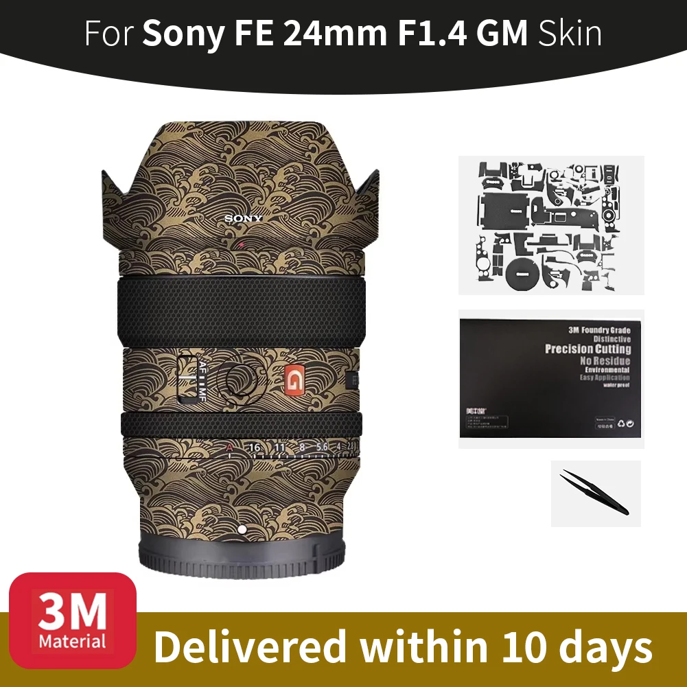 pour-sony-24mm-peau-sony-fe-24mm-f14-gm-lentille-de-camera-peau-anti-rayures-autocollant-d'objectif-de-camera-film-de-protection