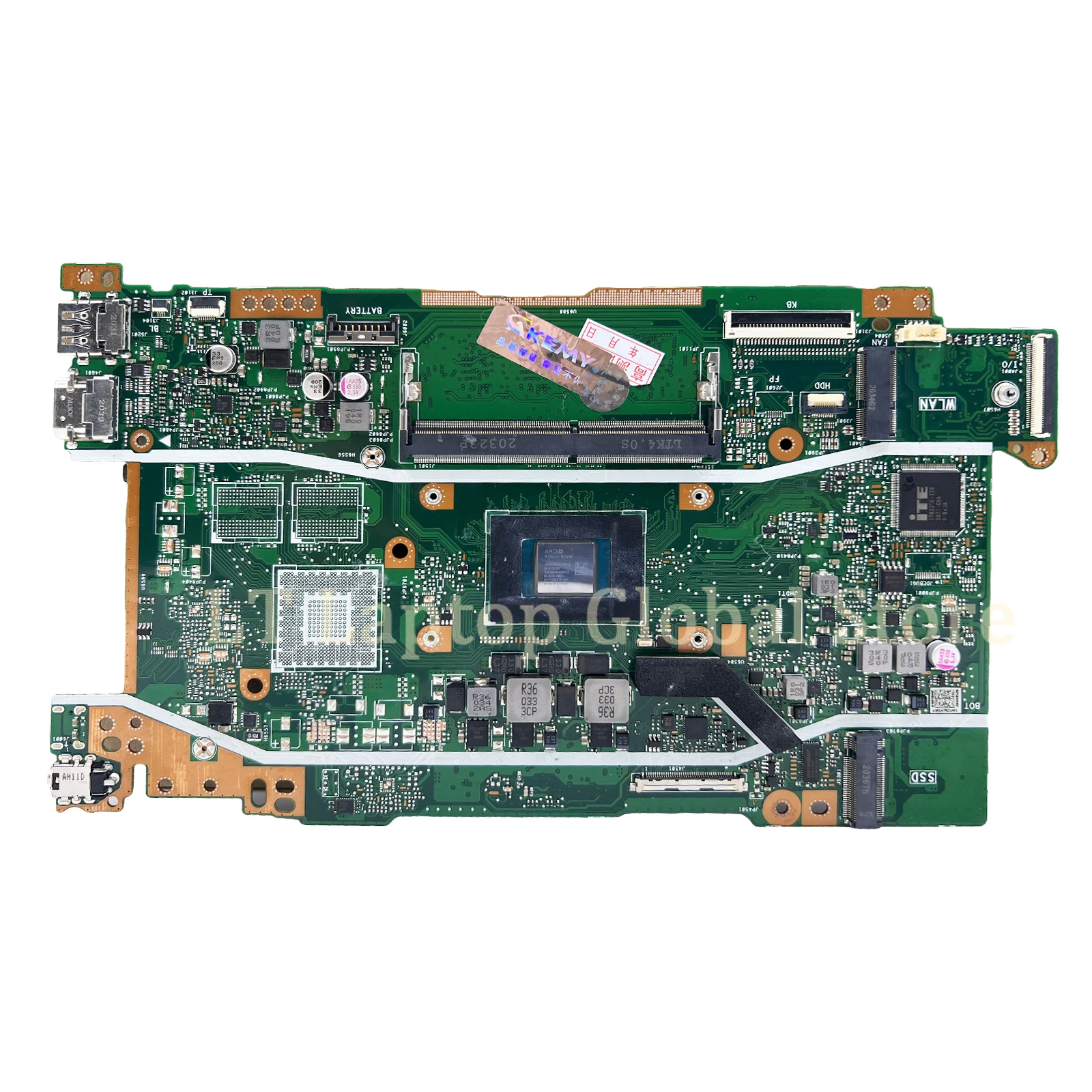 Per la scheda madre del computer portatile ASUS X409DA Y5200D Y4200D P1510CDA D409D D509D ecc ​   CON CPU testata al 100%.