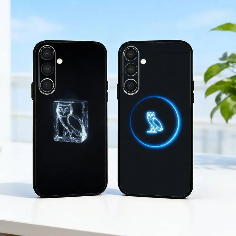Drake O-OvO O-OWL  Phone Case For Samsung  A73,72,71,53,52,51,22,91,80, Soft Black Cover