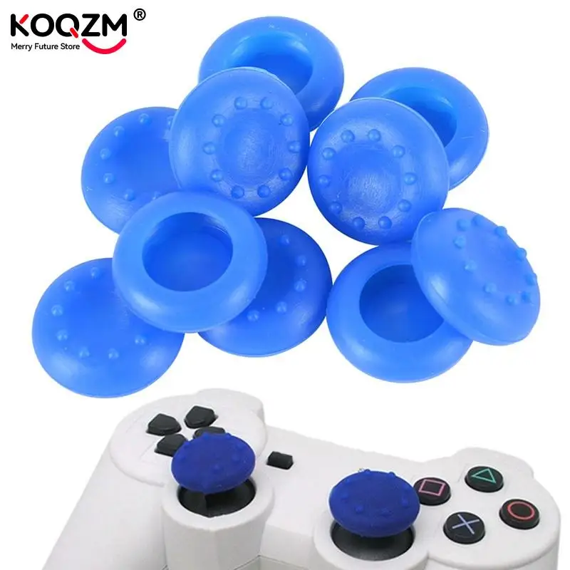 Capuchon en caoutchouc et silicone pour manette analogique, capuchon en silicone, capuchon de pouce, poignée pour XBOX 360, PS3, PS4, 5 couleurs,