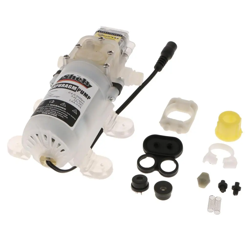 

Automatic Diaphragm Water Pump High Pressure Electronic Sprayer Motor Self Priming Pressure Controller for Marine RV Agriculture