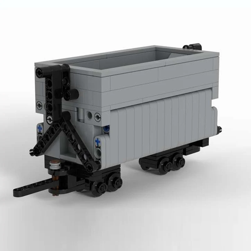 City Car Model MOC Building Bricks Self-Discharging Wagon Modular Technology Gifts Holiday Assemble Children Toys Suit