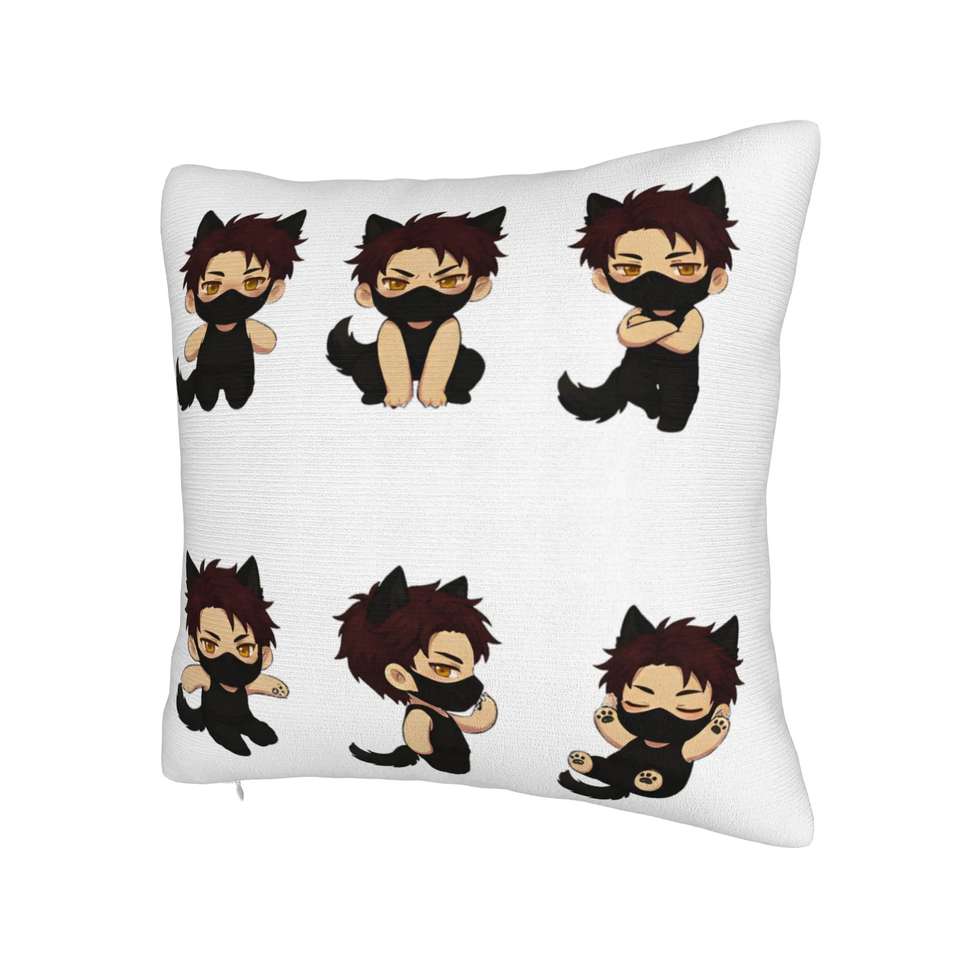 Game V-Valko L-Love and Deepspace Pillow Cover  Kawaii Pillow Case For Living Room Sofa Comfy Pillowcases Gift