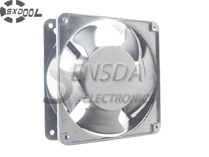 

SXDOOL Industrial 12cm Case Fan 12038 AC 220V 0.14A Axial Cooling Fan 120*120*38mm