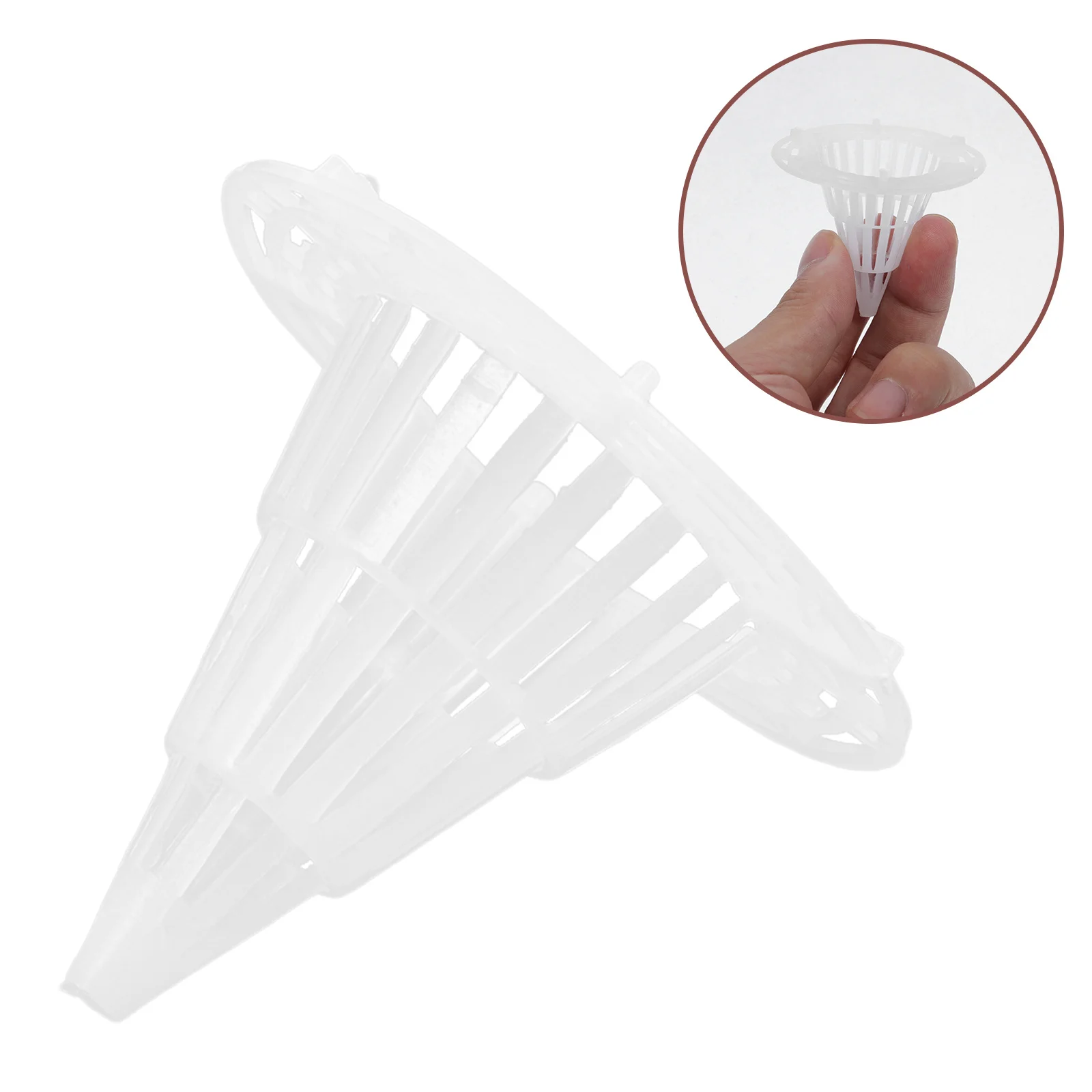 

50Pcs Flower Pot Hole Mesh Pads Durable Breathable Planter Drainage Grid Mats Bonsai Pot Bottom Net Filters Garden Mesh Pad