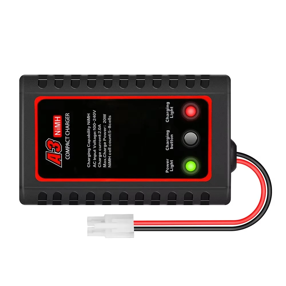 HTRC A3 20W Balance Charger Uses 110-240V AC Power With Tamiya Plug for 2-8s NiMH Nicd Battery Charger RC Drone Car Boat