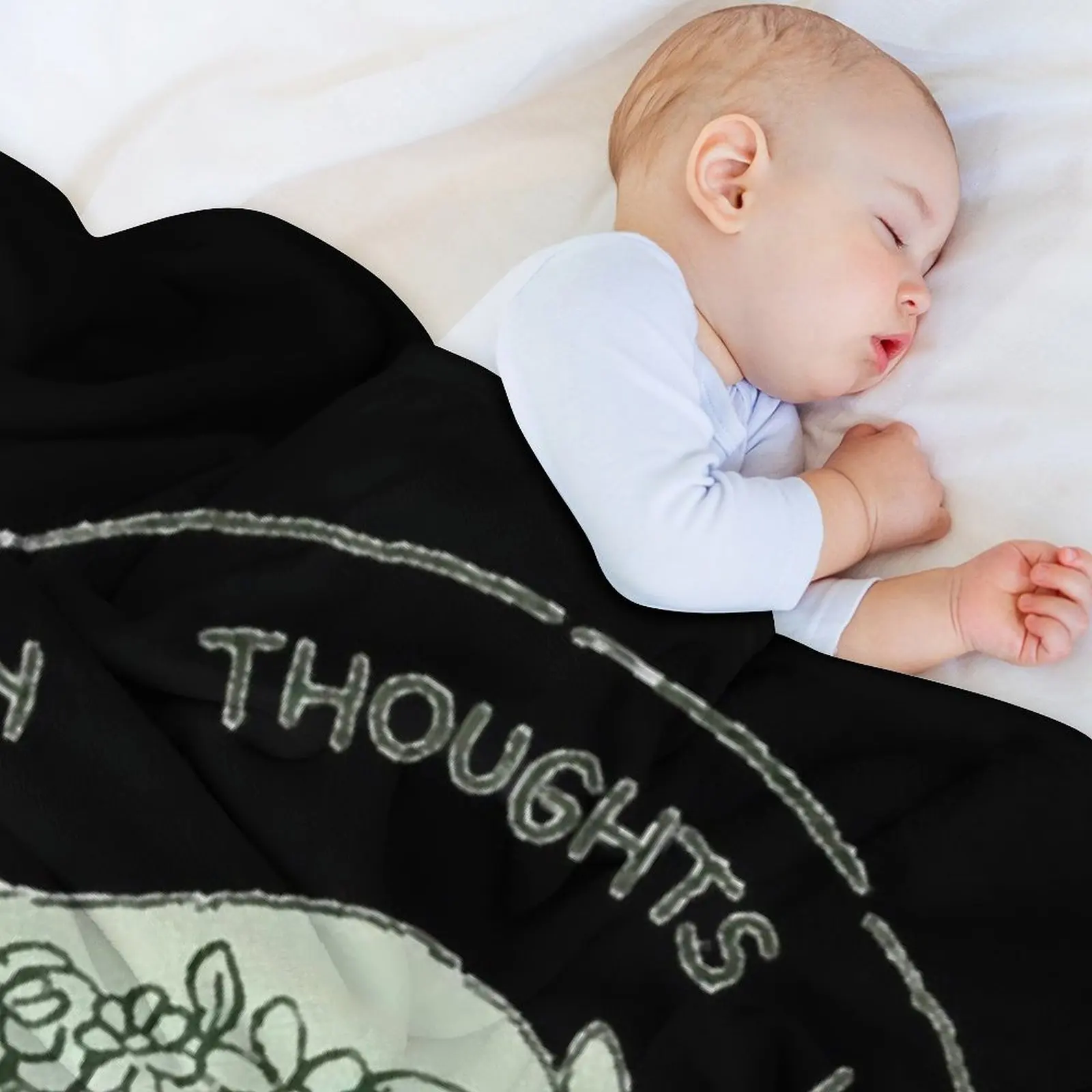 أوموري أفريقي سوف تتبعك في أحلامك، بطانية رمي الريحان للأريكة المزخرفة، بطانيات لحاف أشعث