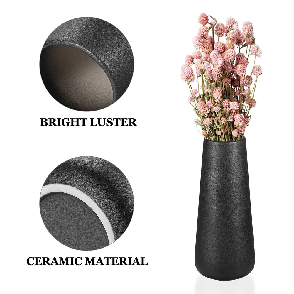 

Desktop Ceramic Vase Creative Home Balcony Office Decoration Flower Pot Arrangement Vase Ornament Plants Container