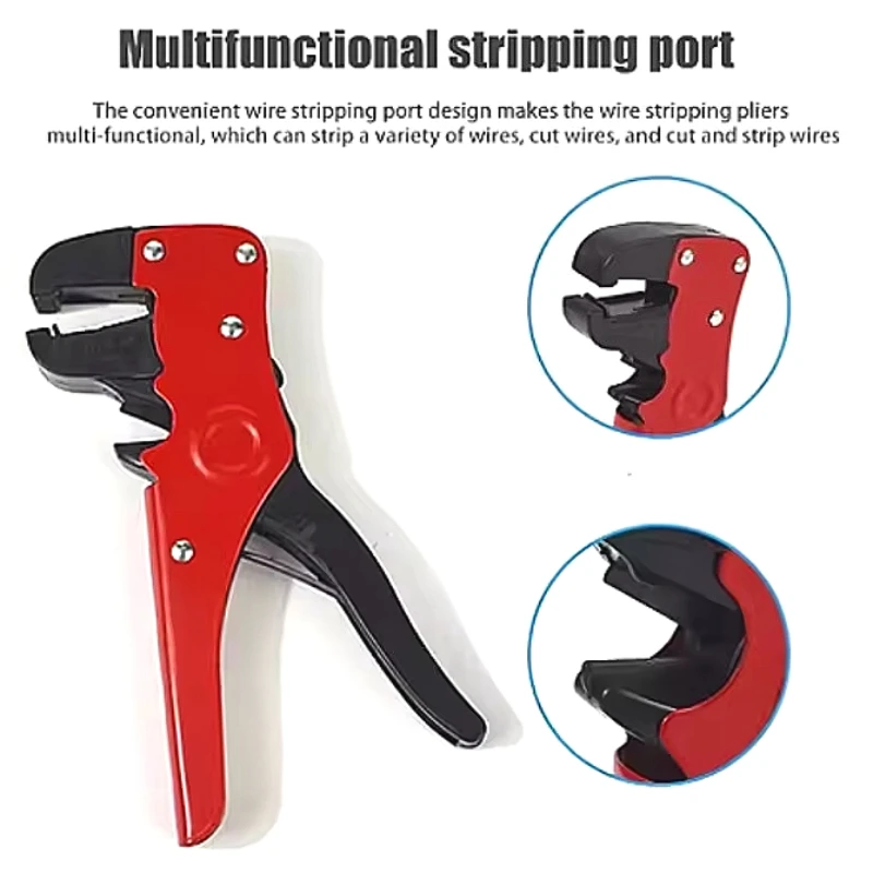 

Прочный инструмент для зачистки проводов, инструмент для зачистки проводов, эргономичный автоматический инструмент для зачистки проводов с противоскользящим покрытием, легкий и легкий