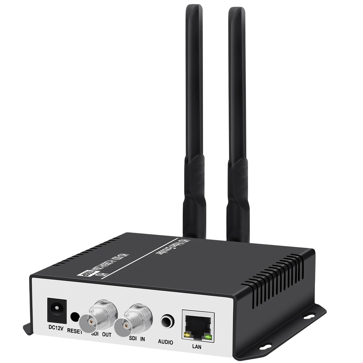 Encoder hardware per streaming live SRT da 1 canale HEVC H.265 H.264 SDI a RTMP IP WIFI