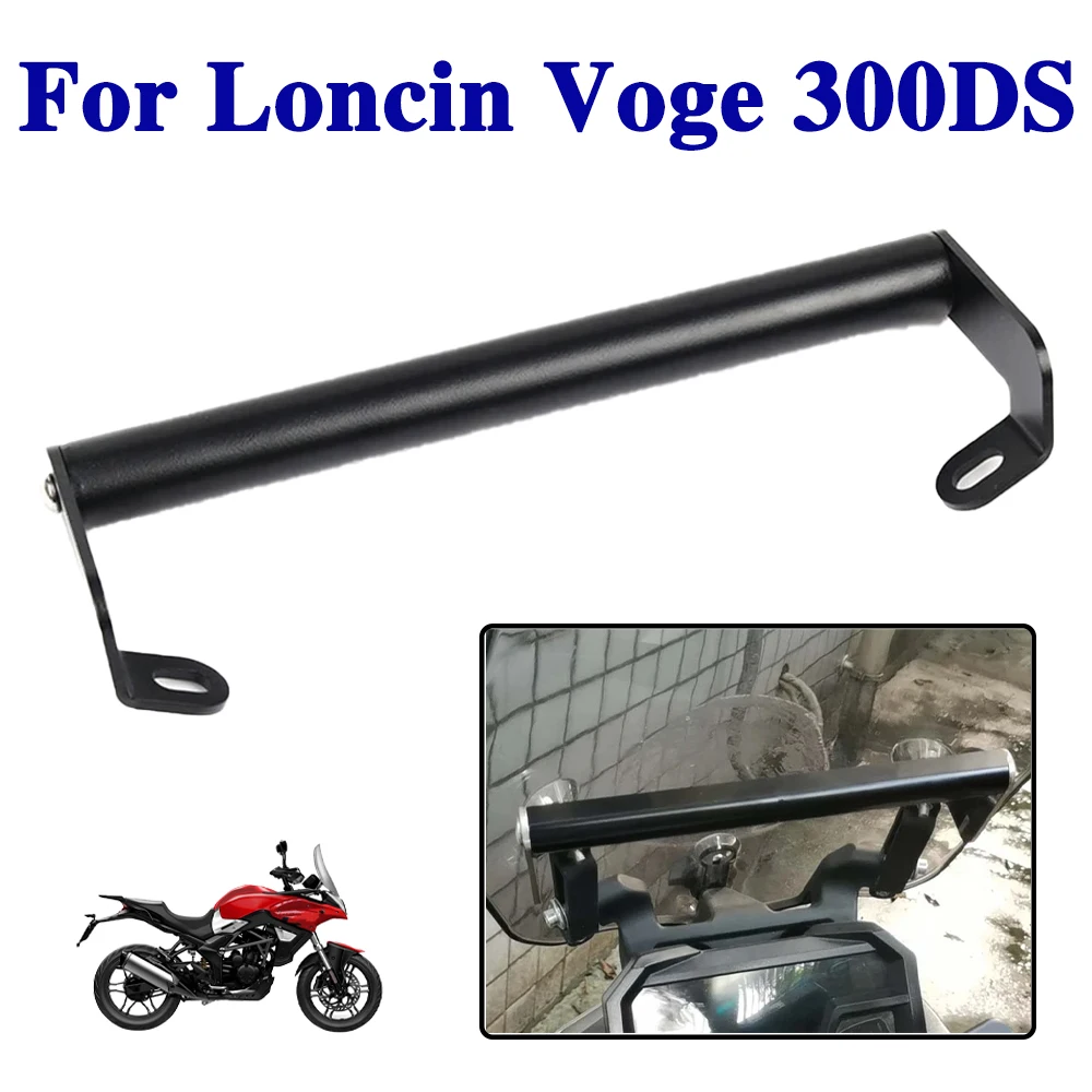 

Motorcycle Accessories Mobile Phone Holder Stand Smartphone Support GPS Navigation Plate Bracket For Loncin Voge 300DS DS 300 DS