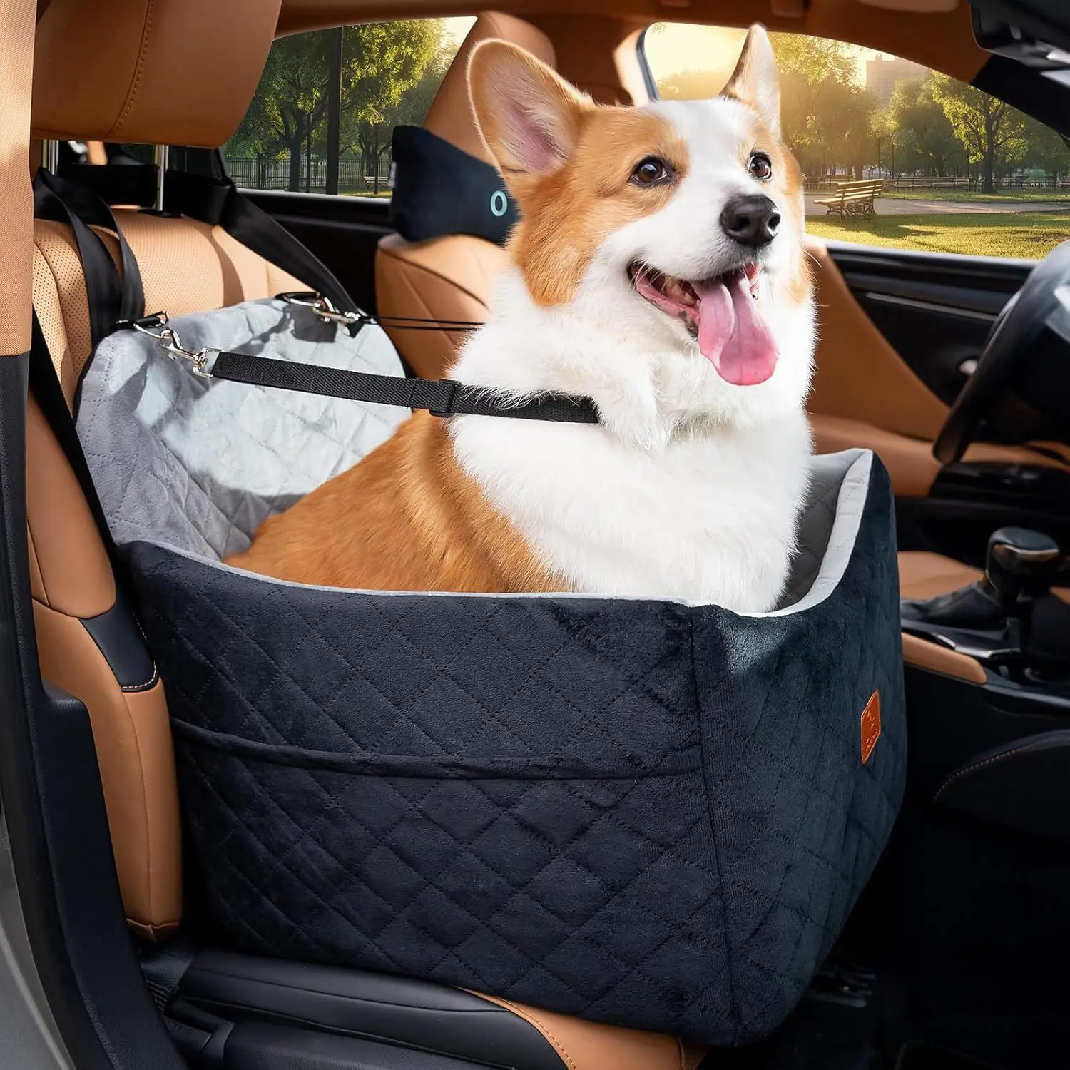 

Dog Bed Travel Car Seat Cover Cat Hammock Safety Seat Cushion Anti-theft Car Portable Home Dual-purpose Nest Pad Dog Accessories