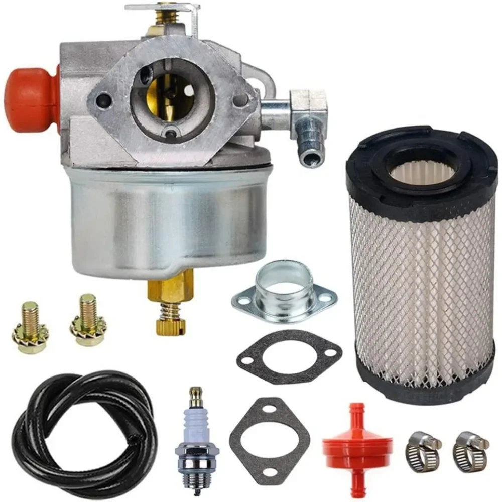 632795A Carburetor 35066 Air Filter replacement for Tcumseh 632795 TVS90 TVS100 ECV100 TVS120 TVS105 TVS115 TVXL115 Engine Carb