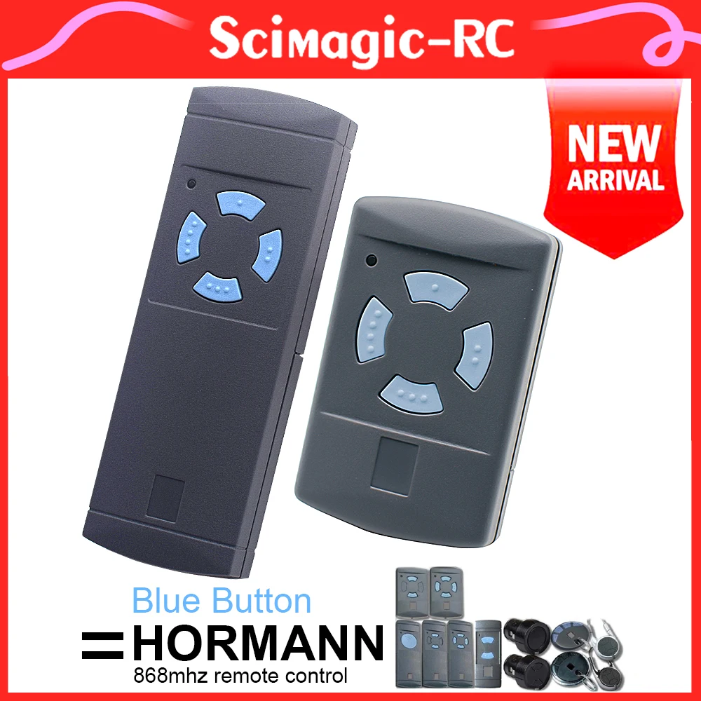 1~20pcs Hormann HS4 HSM4 868 MHz Garage Remote Control For Clone HSM2 Hse4 Hs1 Hs2 Hse2 Gate Door Opener Transmitter