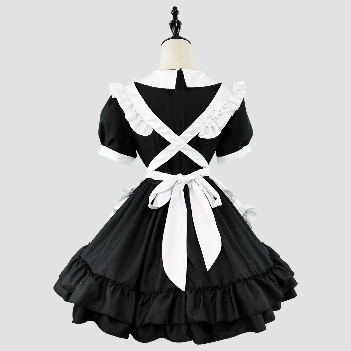 Cute Lolita  Maid Dress Costumes Cosplay Girl Maid Dress Suit for Waitress Maid Party Stage Costumes S -5XL Japanese Section