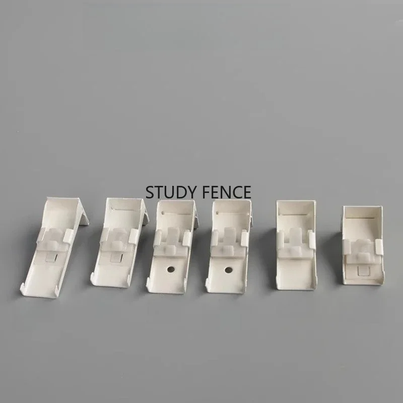 10pcs Curtain Rail Installation Code Hardware Accessories Side Mounted Top Mounted Wall Code Aluminum Alloy Track Bracket