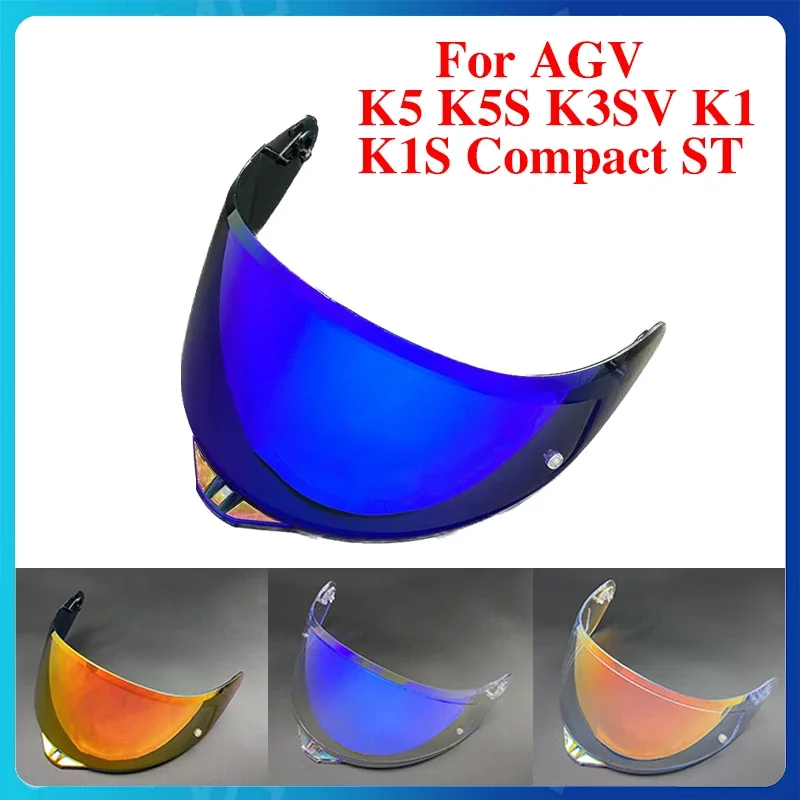 Motorcycle Helmet Lens For AGV K5 K5S K3SV K1 K1S Compact ST Helmet Visor Windshield Shield Glasses Visor Helmet Accessories