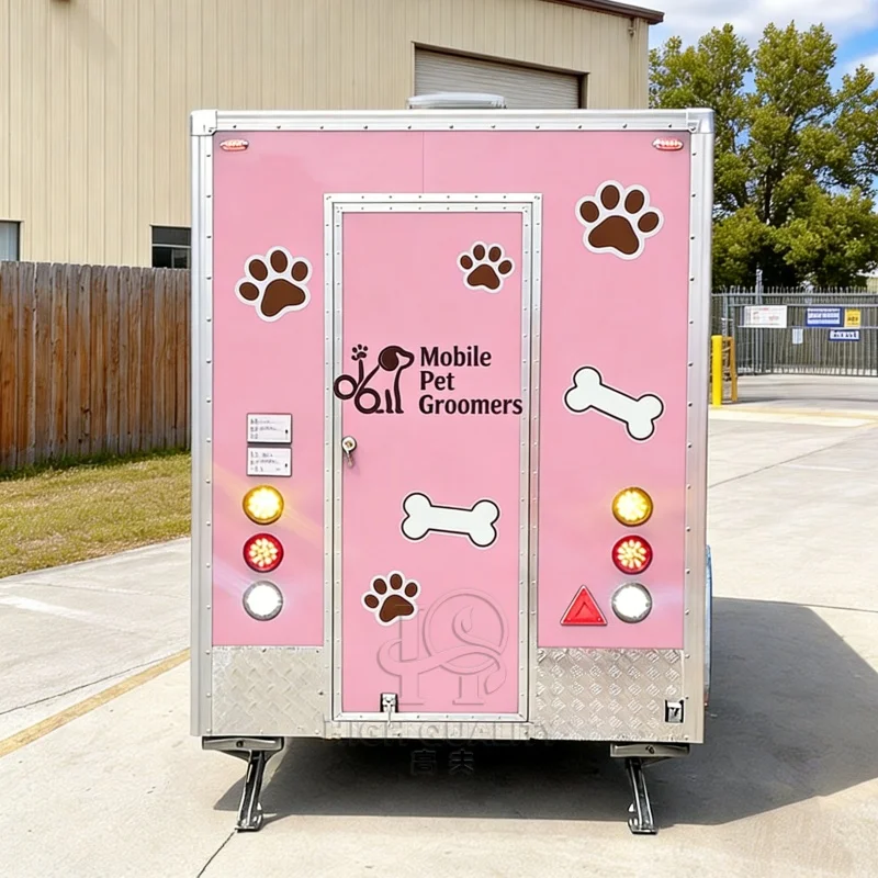 Mobile Dog Grooming Trailer Dog Trailer For Sale Dog Salon Trailer With Equipment Cat Wash Car