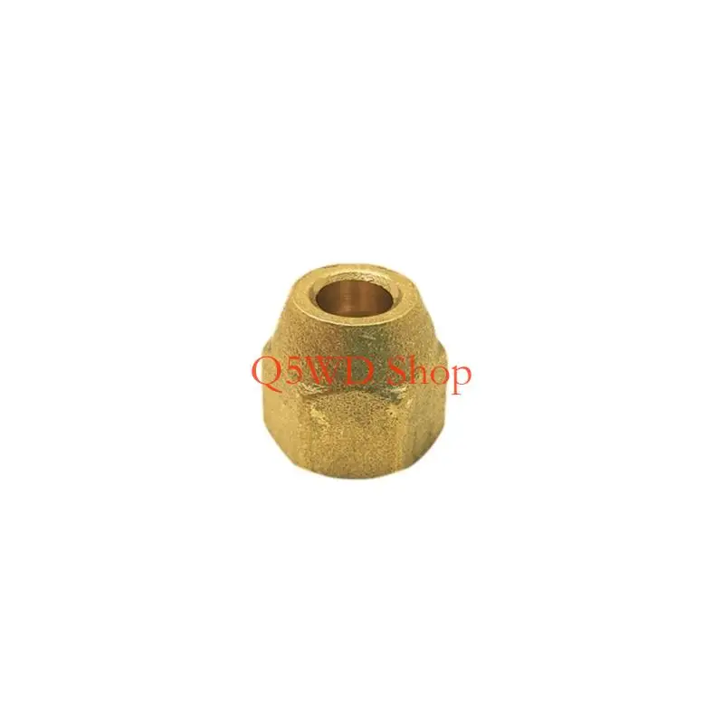 Q5WD 5pcs Brasses Caps Heavy Type Tube Connection Sealing Part