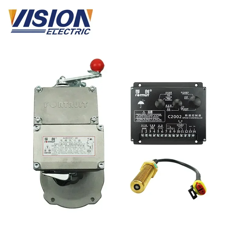 

Diesel Electromagnetic Actuator FOR TRUST A800C-W C2002 DC oil quantity controller