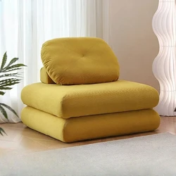 Large Small Lazy Sofa Chairs Removable and Washable Fabric Lounger Seat Puff Couch Tatami Living Room