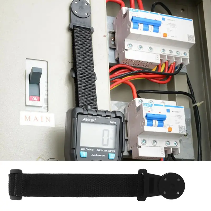Imagem -02 - Pendurado Portátil Loop Strap & Magnet Kit Cabide para Fluke Tpak Multímetro Digital Drop Ship