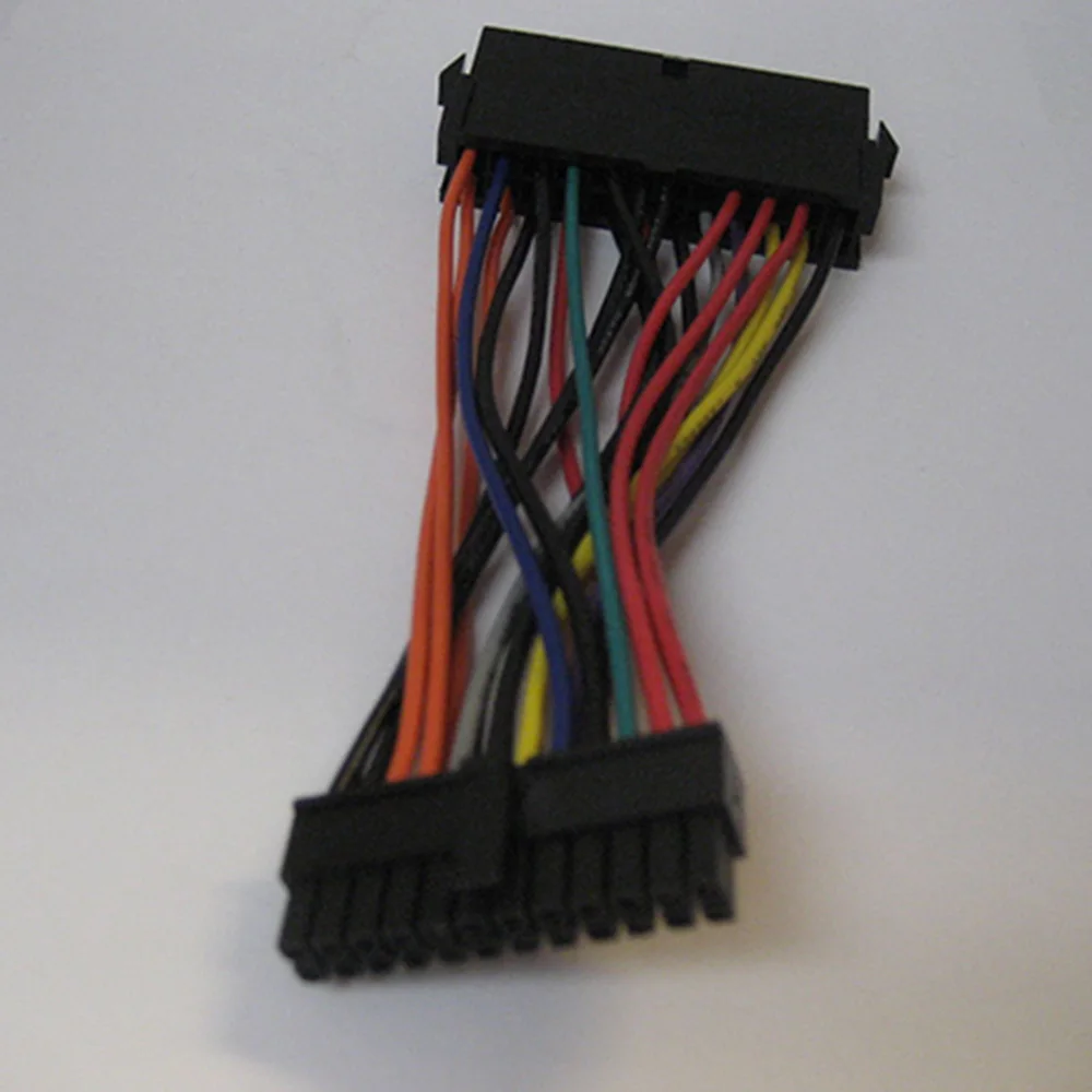 ATX Power Supply 24 Pin To Mini 24 Pin Cable For DELL 780 980 760 960 PC Match Common ATX PSU Computers/Tablets