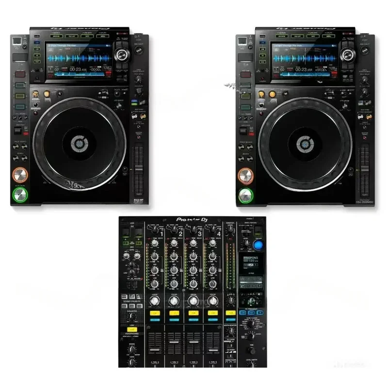 Second-Hand Pioneer 2CDj-2000 Disc Player And 900Nxs2 Mixer