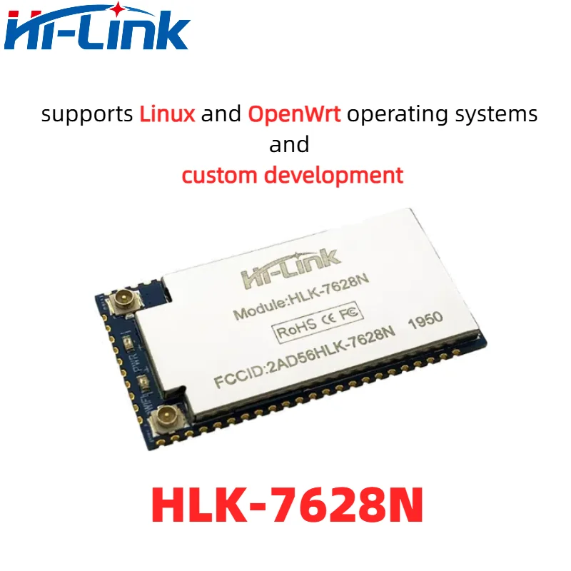 Бесплатная доставка HLK-7628N модуль маршрутизации последовательный порт двунаправленная прозрачная передача вторичная разработка OpenWrt