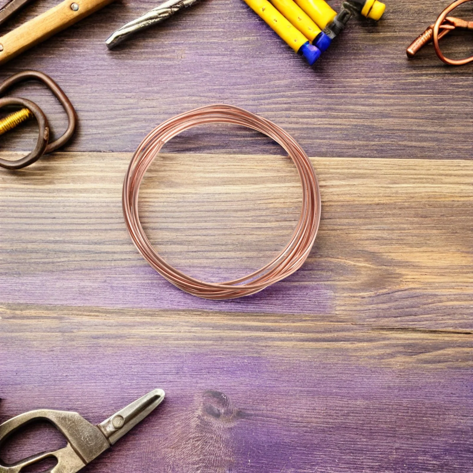 

3M 3Mm Od X 2Mm Id Purple Tube Soft Flexible Pure Coil For Hvac Ac Refrigeration Copper Tubing Chiller Ice Maker Supply Line