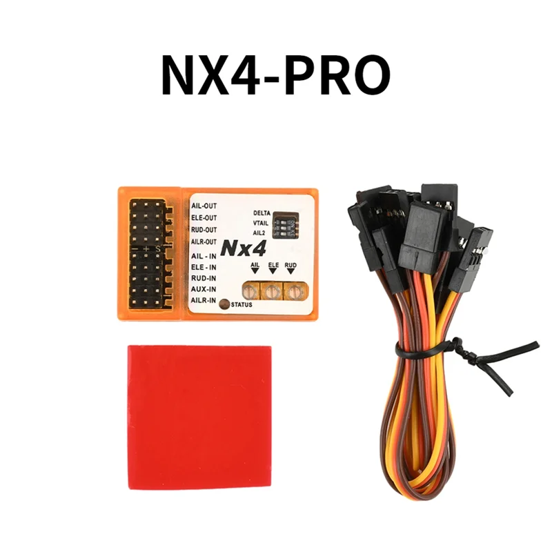 Контроллер полета SQPP-NX4 PRO, баланс 3D-гироскопа для полета с неподвижным крылом, скорость поддержки самолета/Hold/Gyro Off Mode A