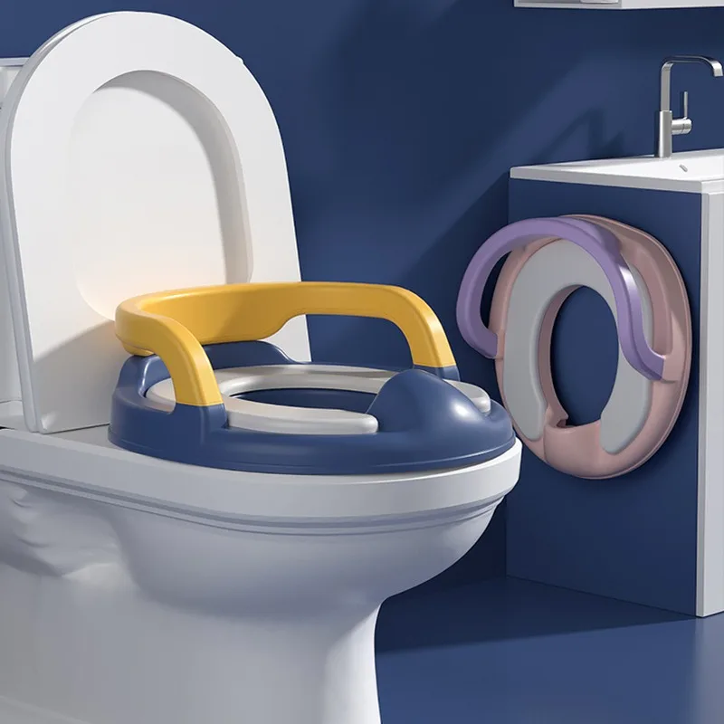 Potty Portátil Pequeno para Crianças, Assento Sanitário, Assistência Domiciliar, Urinol para Bebê, Treinamento Sanitário, Novo