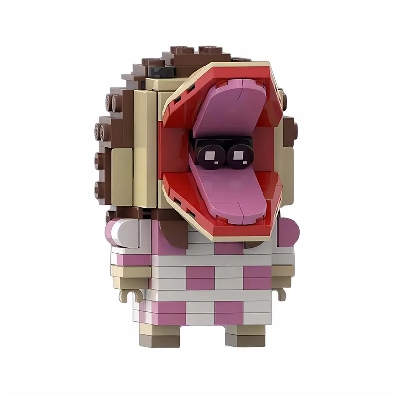 Bricklink 아이디어 영화 Beetlejuices Sandworm 액션 피규어 Brickheadz 세트 및 Maitland의 집 빌딩 블록 아이 장난감 선물