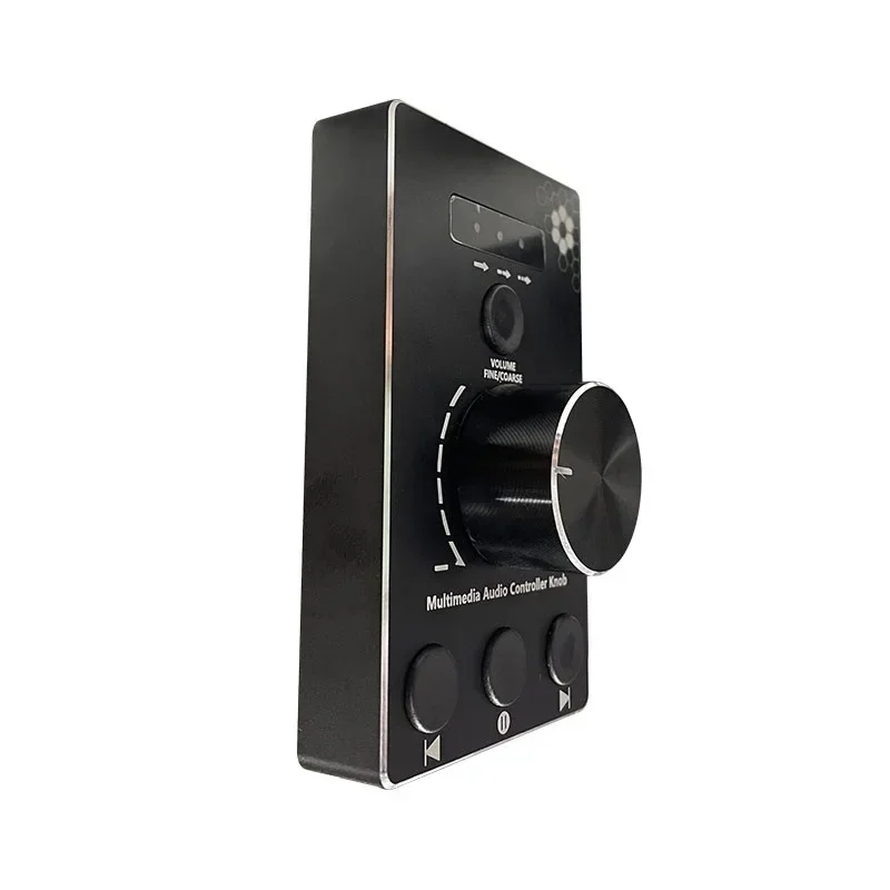 Computer Speaker Controller USB Volume Control Knob, 3 Volume Control Modes, One-Click Mute Function, Audio Adjust