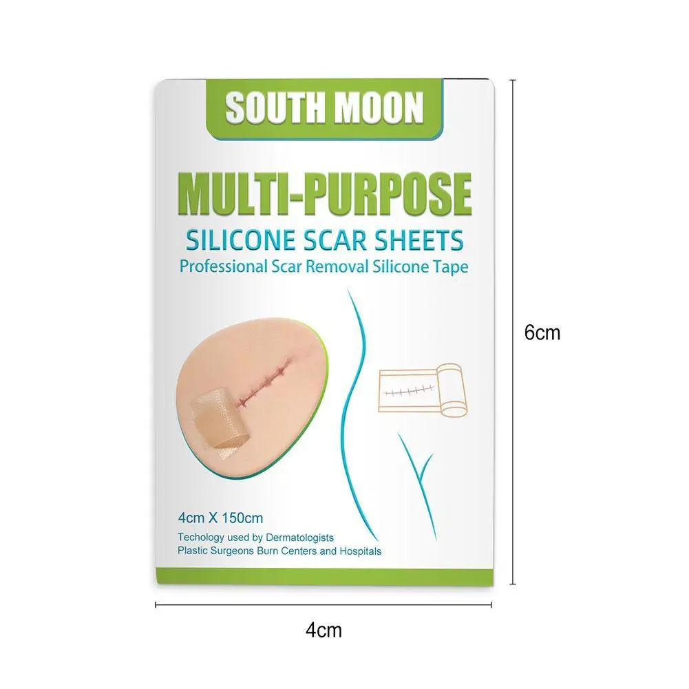 1 Roll Reusable Silicone Scar Removal Patch Sheet Burn Surgery Flatten Scar Gel Skin Adhesive Sticke Repair Soft Self Strip