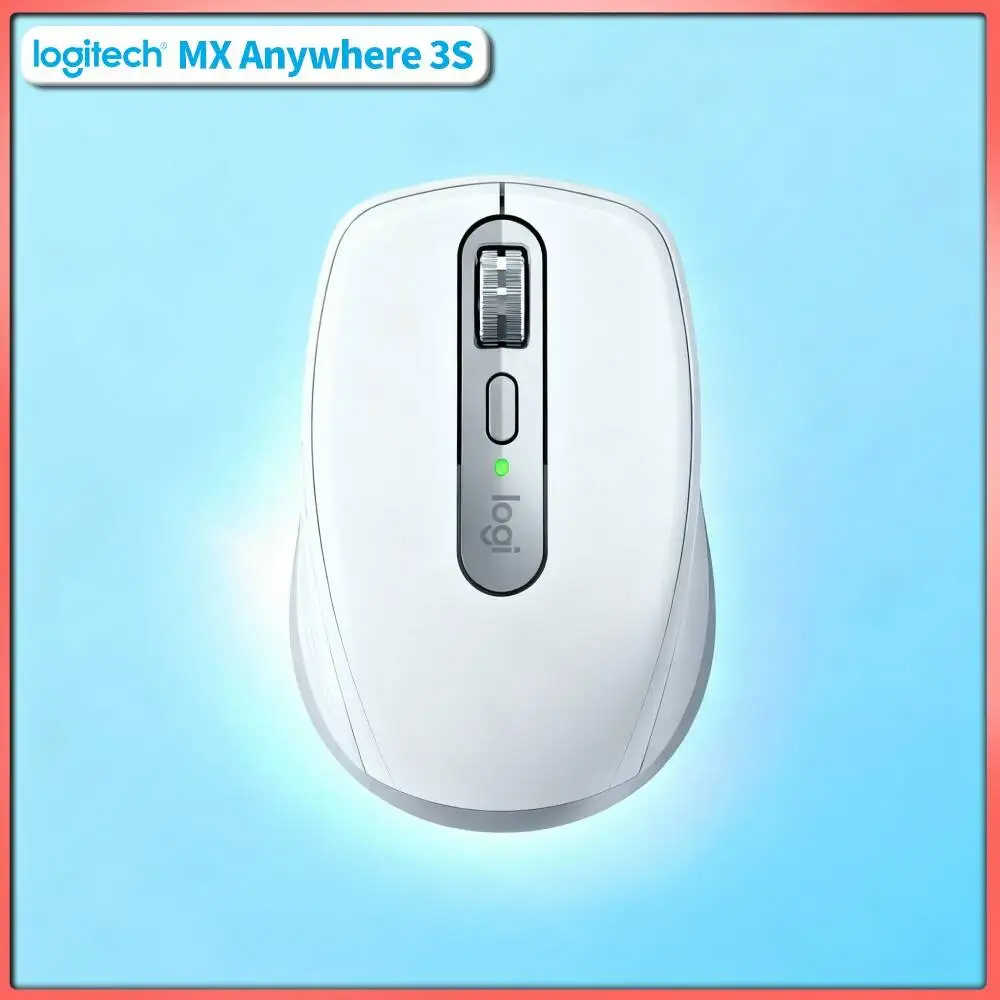 Office MX Anywhere 3S Mouse - 8000 DPI, Hyper-Scroll Wheel, Fast Charge, Ideal for Bakery Distributor Stock Check Routine