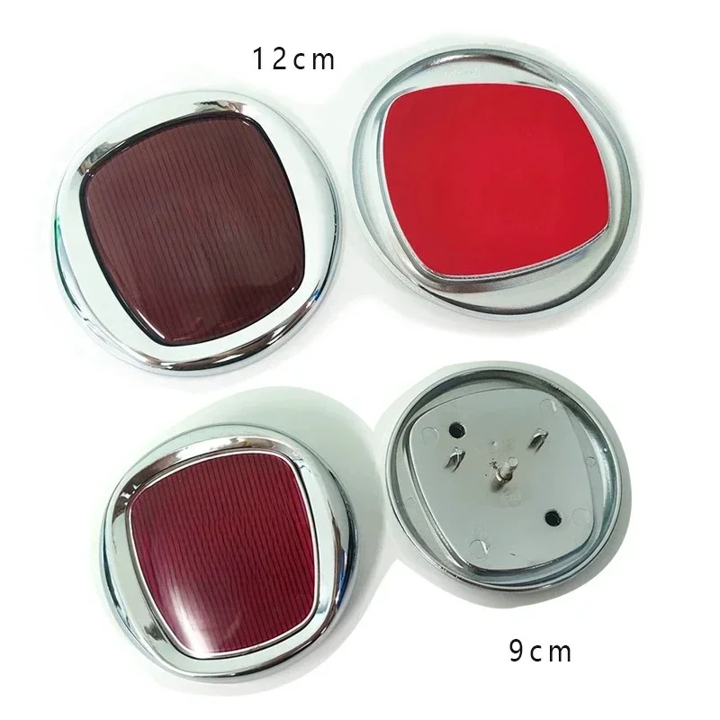 

90mm 120mm ABS Car Sticker Front Bonnet Grill Logo Hood Emblem Badge Sticker Decals for FIAT 500 Grande Punto Panda Accessories