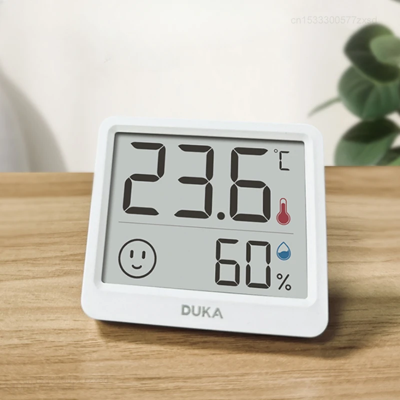 Xiaomi DUKA Atuman 2.5 inch LCD Electronic Digital Temperature Humidity Meter Indoor Weather Sensor Household Suspension Type