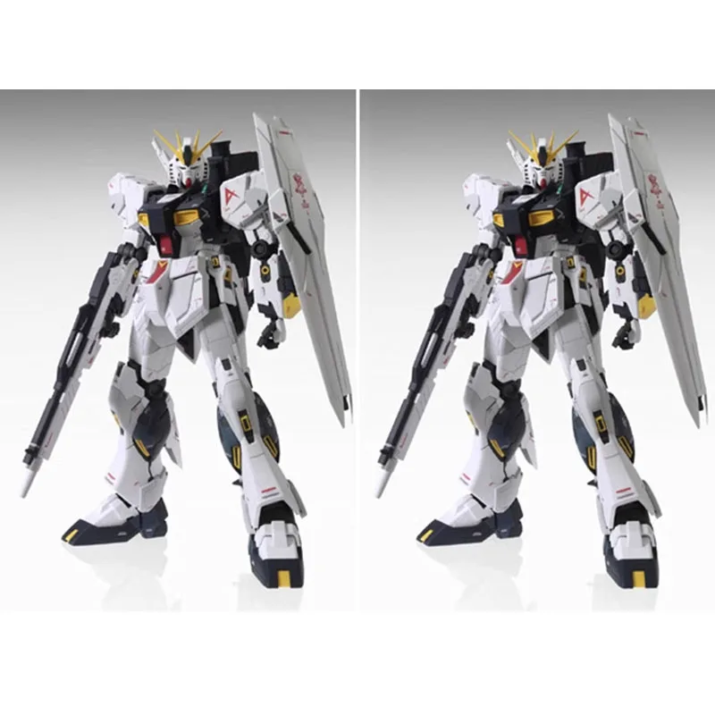 Bandai-figuras de acción de Gundam, modelo MG 1/100 RX-93 VGundam VER.KA Nu, modelo de ensamblaje ABS, Robot Mecha, juguetes, regalo de cumpleaños, 23CM