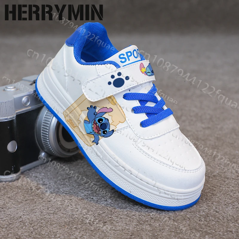 

New model Stitch Little Monster Children Sports running shoes For boys girls breathable Lightweight Footwear Gift
