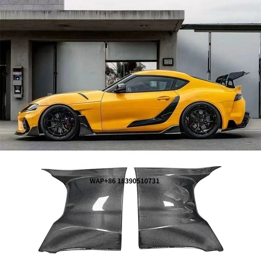 

Carbon Fiber Front Fender for Gr Supra A90 A91 Mk5 2019-2022 AR Style Front Bumper Side Fender Mudguard Car Bodykit
