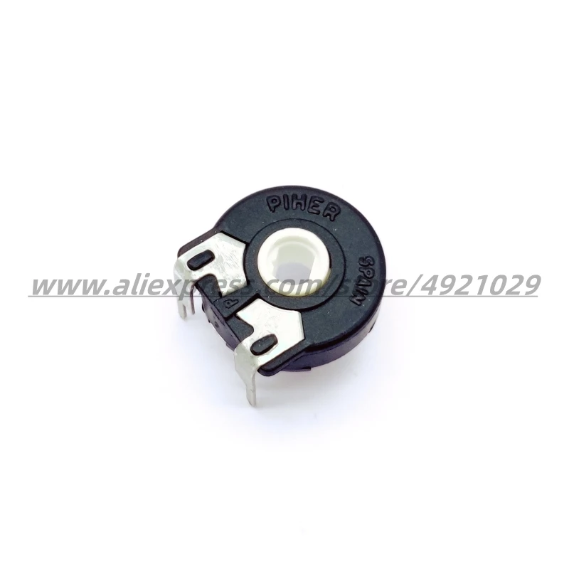 2PCS PIHER Spain PT15 10K Adjustable Potentiometer Elliptical Hole 3-Pins