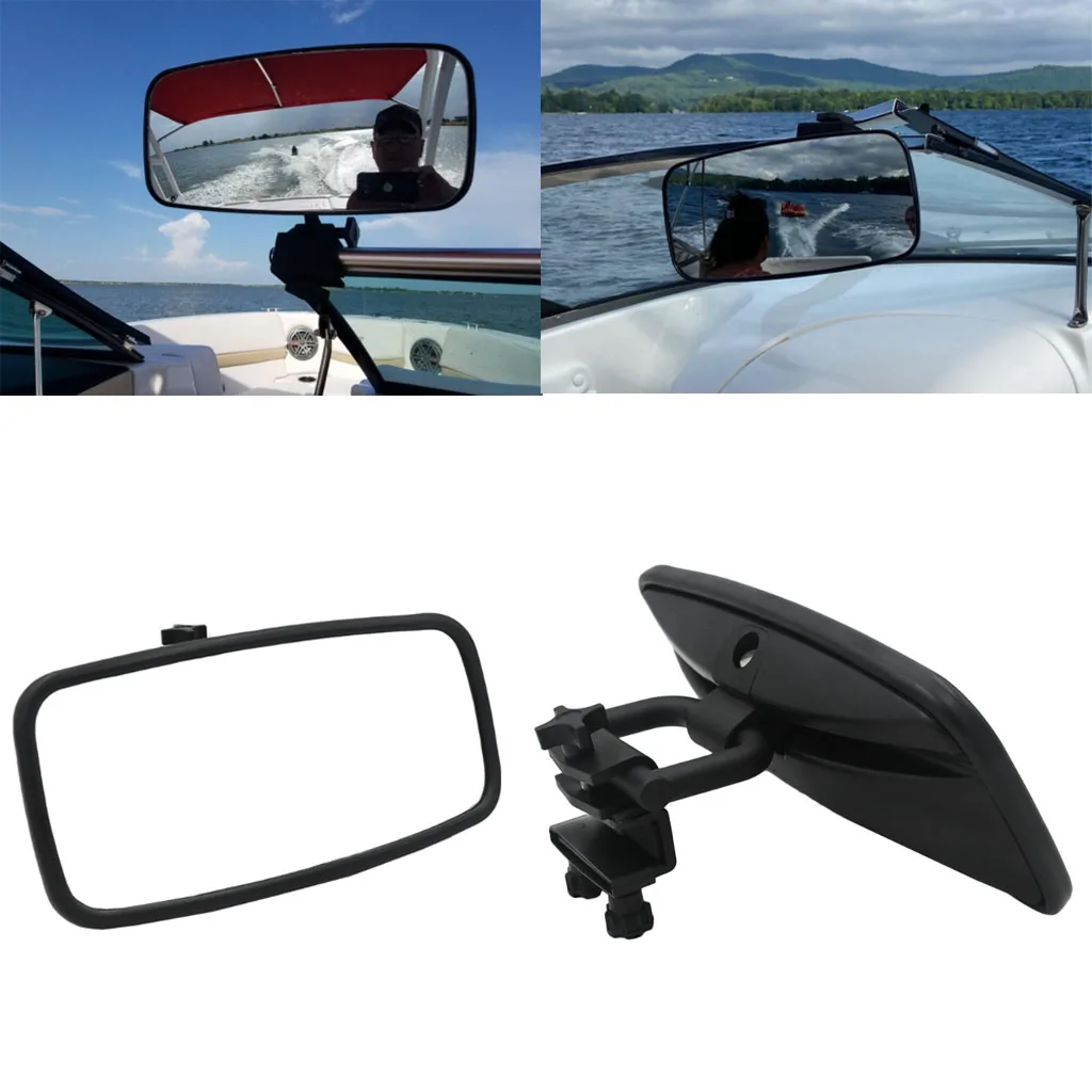 

High Quality Yacht Rearview Mirror for Jet Ski Boat Watersport Personal Watercraft Surfing for Ski Boat Pontoon Boat