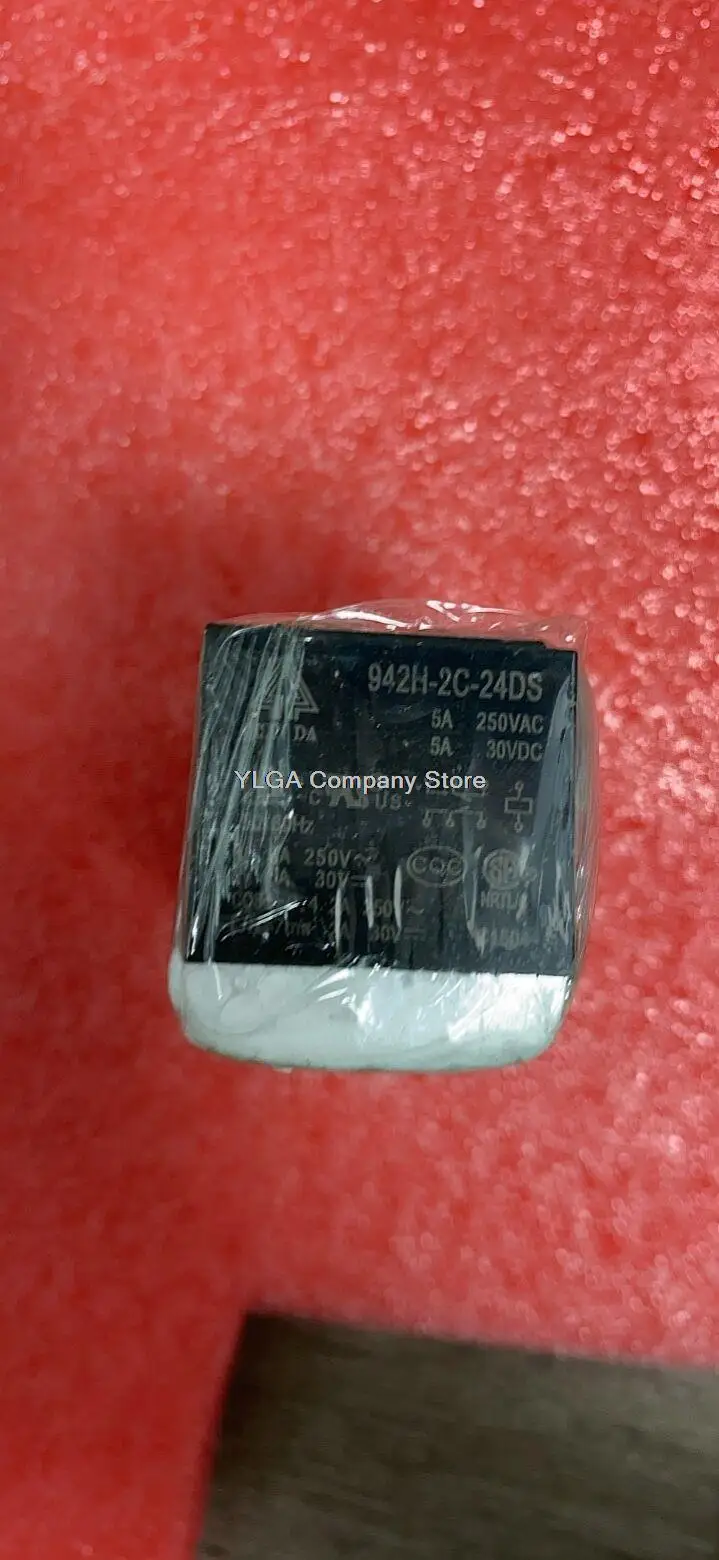 Реле HSIN DA 942H-2C-24DS 24 В постоянного тока 5 А 8-контактное свободное новое оригинальное изделие 5 шт.-1 лот Реле HSIN DA 942H-2C-24DS 24 В постоянного тока 5 А 8-контактное свободное новое оригинальное изделие 5 шт.-1 лот
