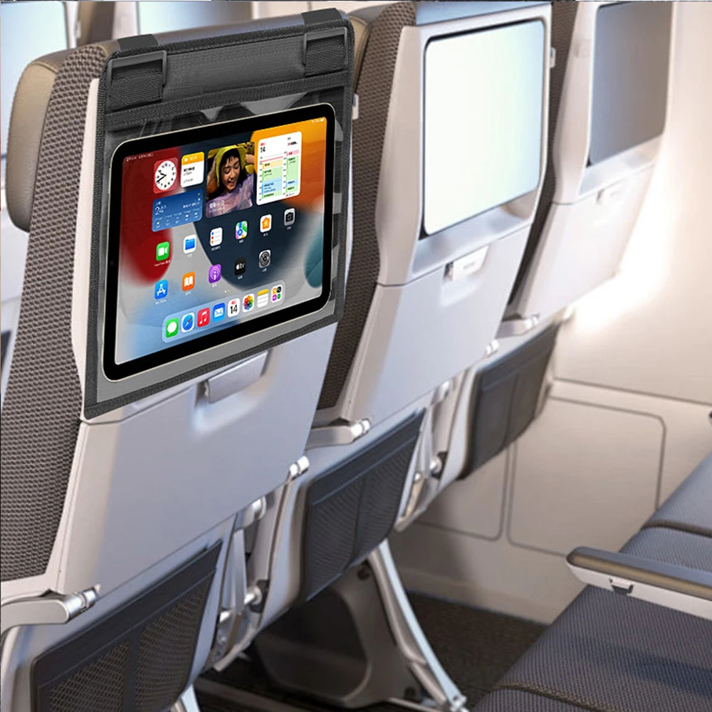 Travel Airplane and High-Speed Rail Tablet Storage Bag Car Seat Back Tablet Storage Bag