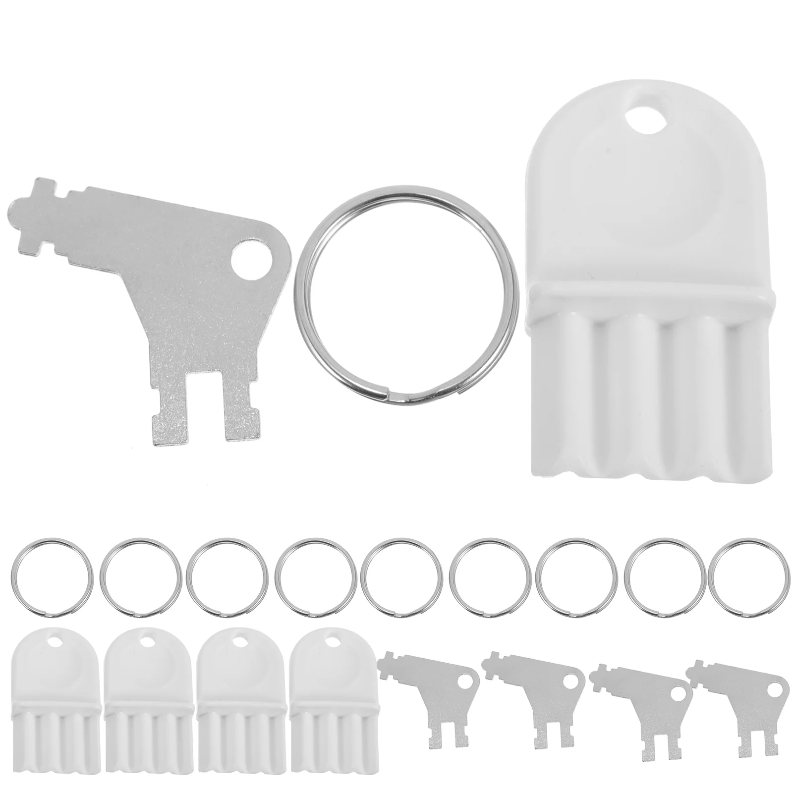 2 Sets Paper Towel Dispenser Pet Toilet Holders Key Replacement Commercial Keys Towels