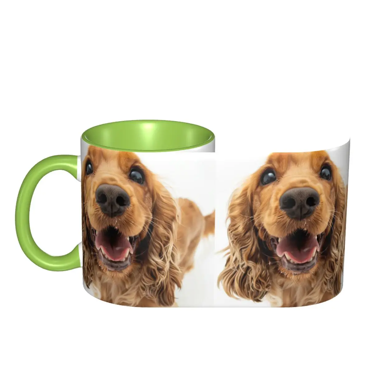 La Sagesse du Dressement par le Mouvement de la Queue_ Mug en Céramique « Nourrir l'Âme de Votre Cocker Spaniel » – Tasses à Café, Tasses à Thé, Tasses à Lait, Vaisselle, Cadeau pour Amis