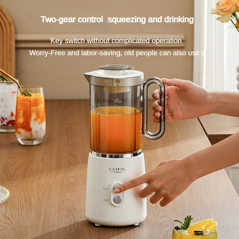 Small Blender Home Kitchen Multifunctional Cooking Baby Supplementary Food Machine 800ml Noise Reduction Grinder Juicer