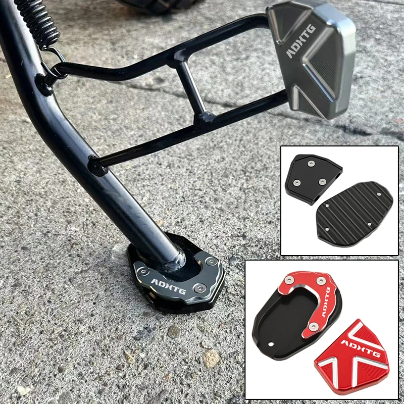 

Motorcycle CNC Enlarged Pad Side Stand Foot Kickstand Auxiliary Foot pedal Support Plate For SYM ADXTG400 ADX TG 400 2024 2025